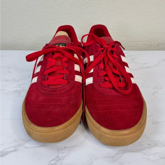 adidas Busenitz Skate Sneaker Suede Vulc‎ Red Gum Size 12 Dennis Busenitz Shoe - Picture 3 of 9